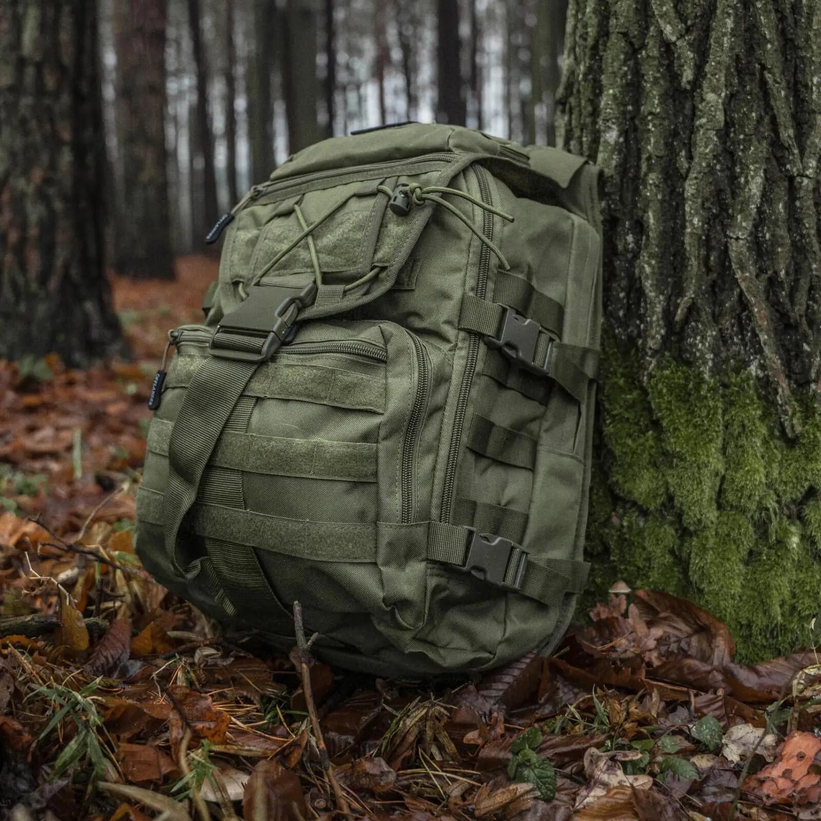 Mochila de Sobrevivência OFF ACC Hiker 25L Verde 4/6