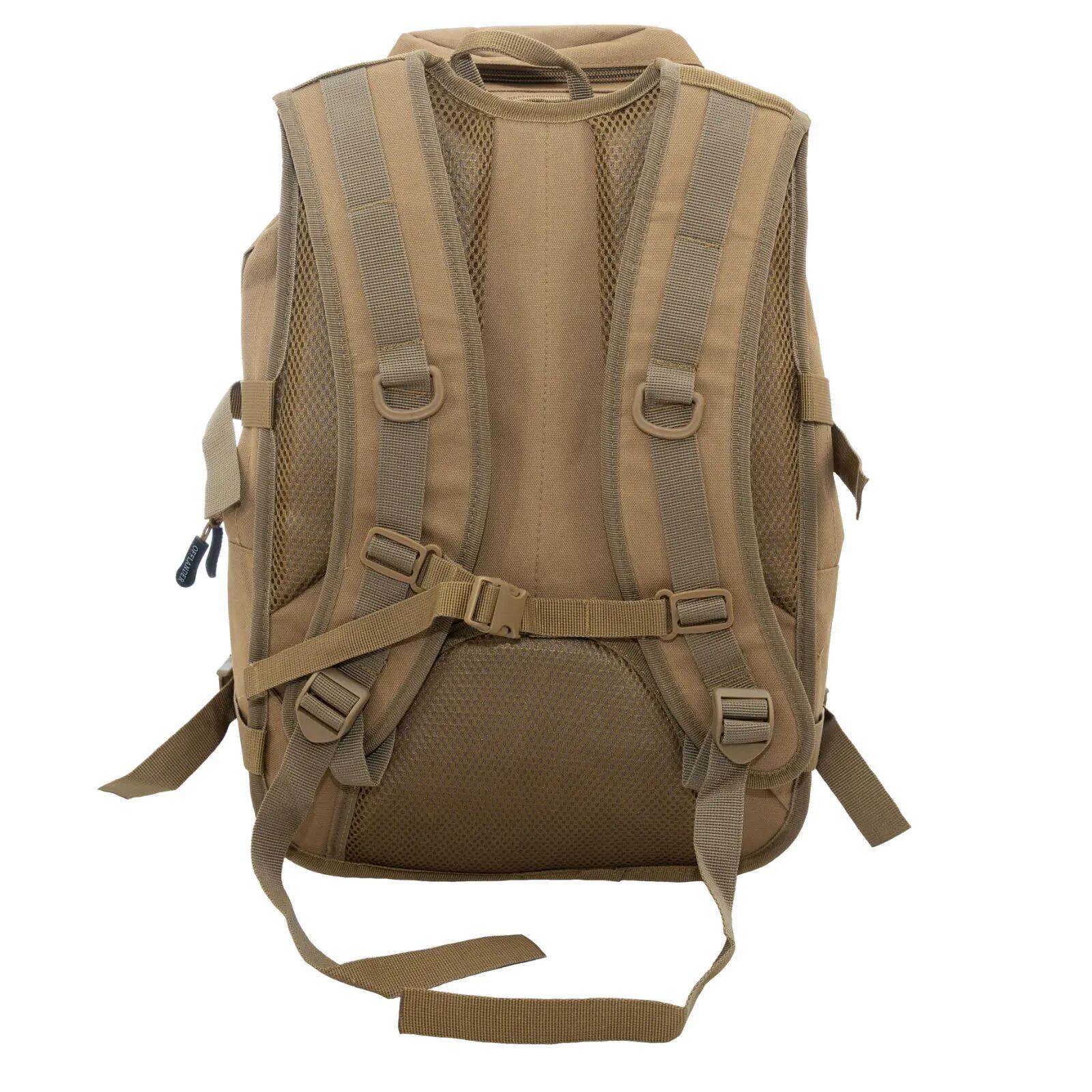 Mochila de sobrevivência OFFLANDER para caminhadas, 25 litros, cáqui. 3/6