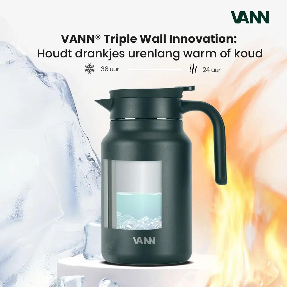 RVS thermoskan - Family Jug 1,5 L - Dark Forest 4/8