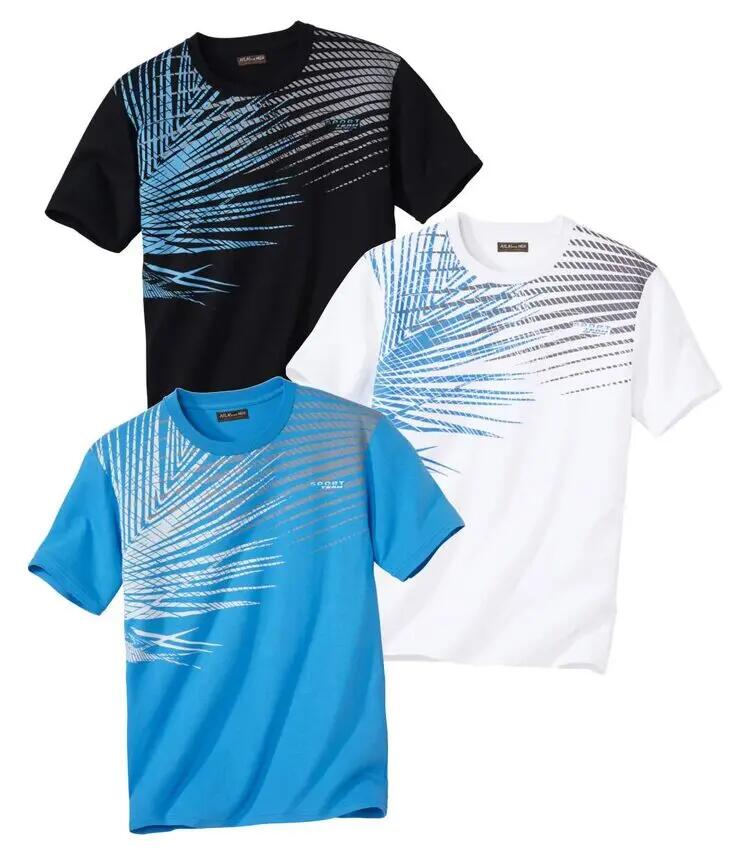 Lot de 3 Tee-Shirts Graphic Imprimés Palm 3/7