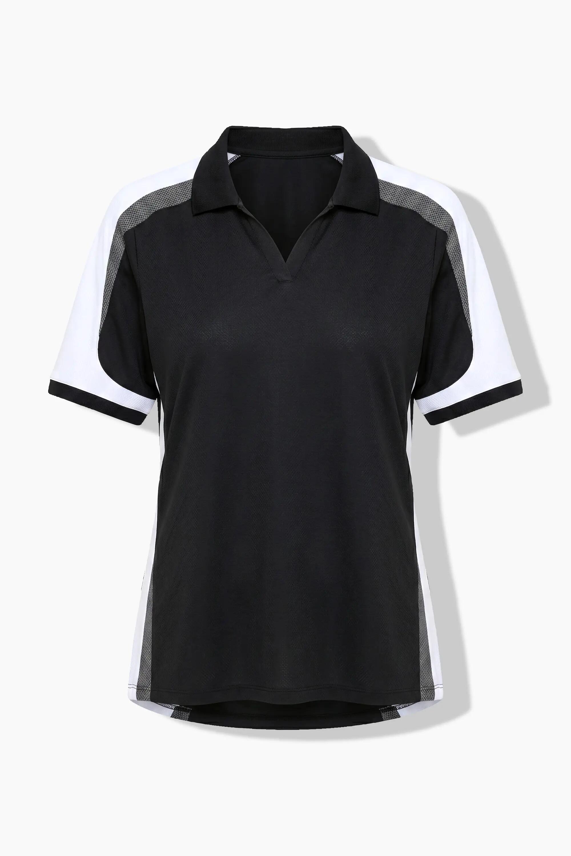 Dames Functioneel poloshirt antibacterieel polokraag korte mouwen 6/6