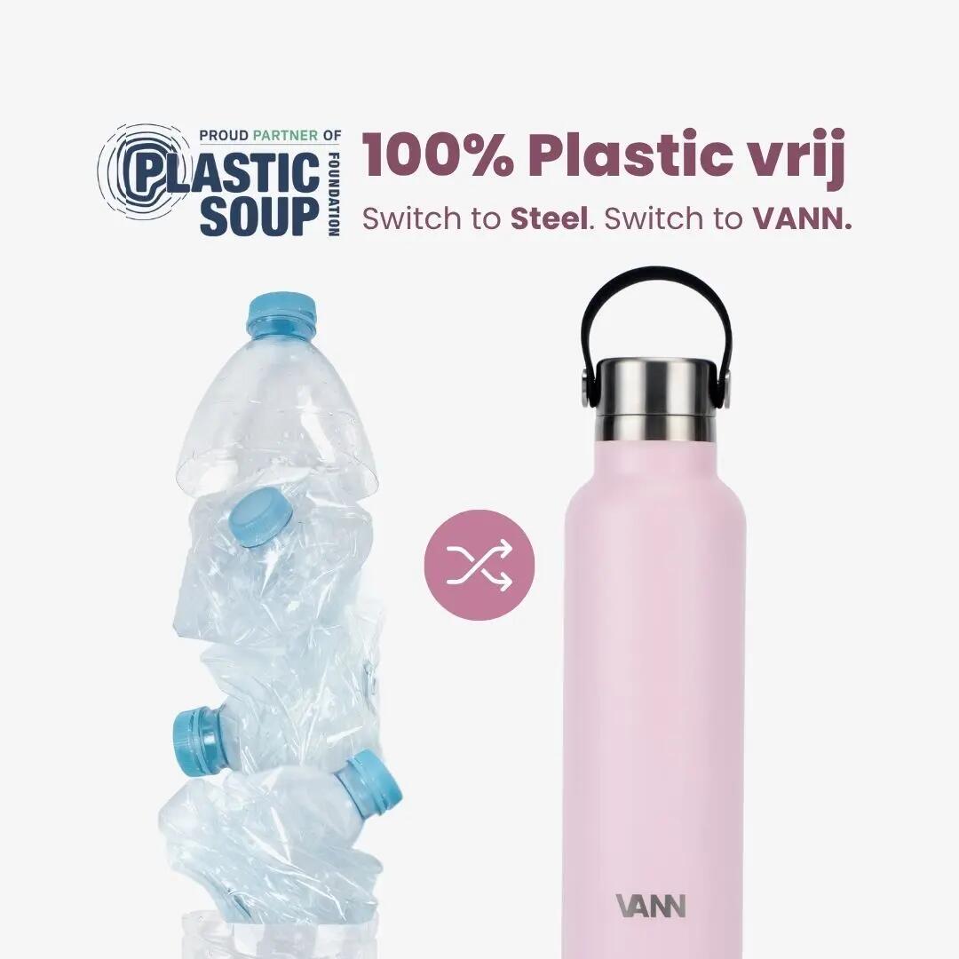 RVS waterfles - Essential Bottle 600 ml - 100% RVS, dubbelwandig 3/10