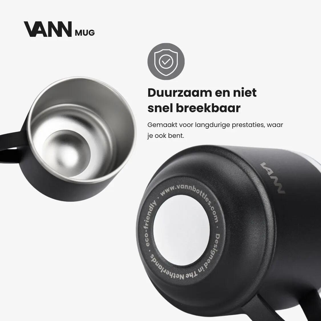 Thermosfles - Camping - Unisex - VANN Mug 330 ml - RVS 6/10