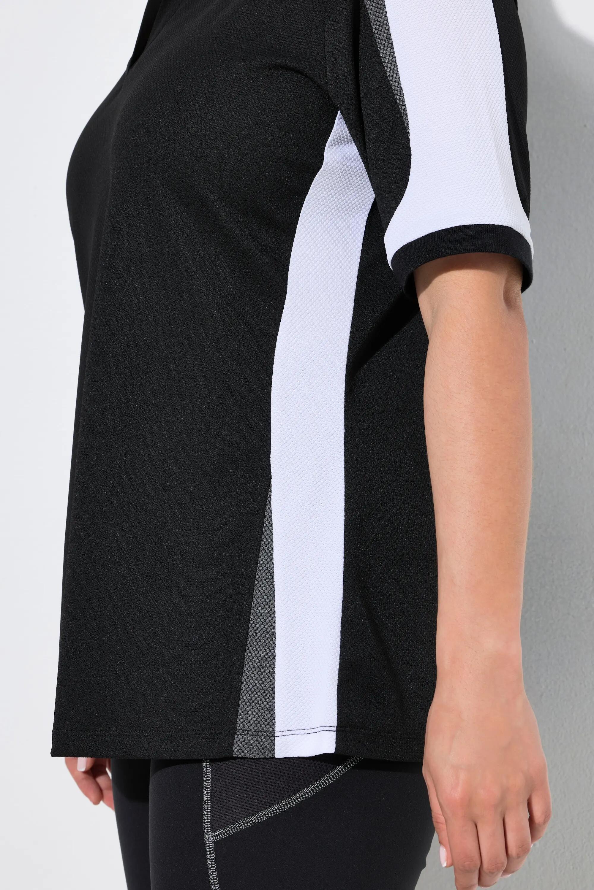 Dames Functioneel poloshirt antibacterieel polokraag korte mouwen 4/6