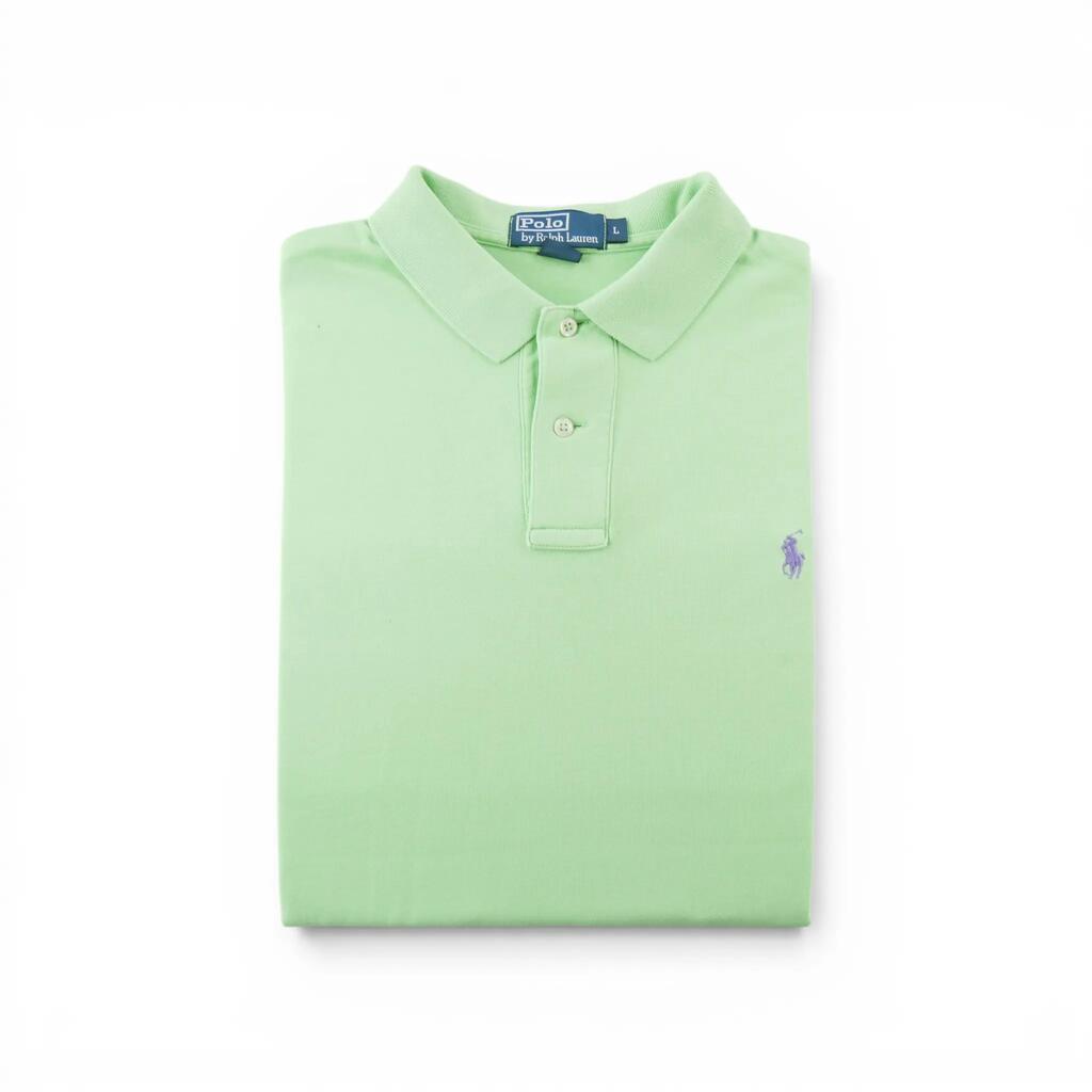 Second life - Men's Green Short Sleeve Polo Polo Ralph Lauren - Good