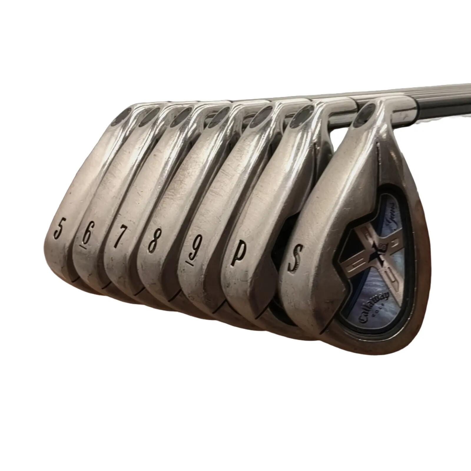 Callaway X18 IJzerset / 5-PW+SW / Flex Ladies / Grafiet 3/7