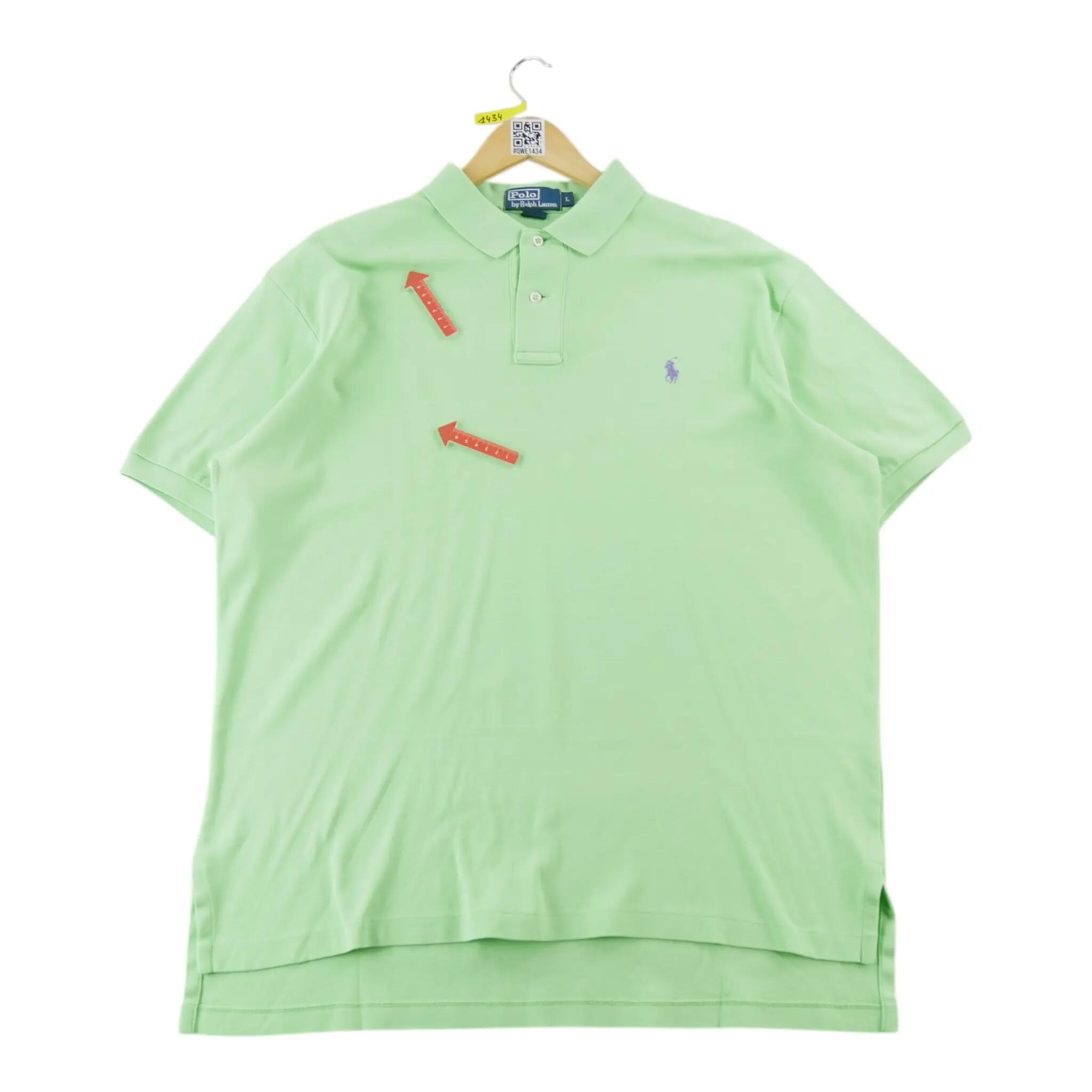 Tweedehands - Poloshirt korte mouwen heren groen Polo Ralph Lauren - Goede staat 5/7