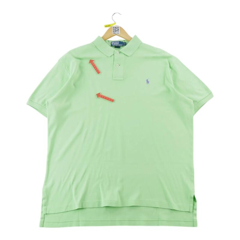 Second life - Polos bărbați mânecă scurtă verde Polo Ralph Lauren - Bun