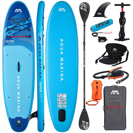 Deska SUP Aqua Marina Vapor 10'4" 2026 +SUPER COMBO +BOJKI +POMPKA EP-T16