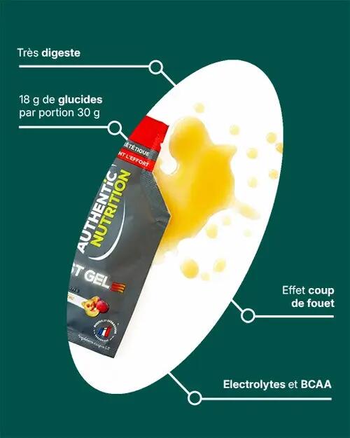 Energiegel eenheidsdosis boost gel perziksmaak - 30 g 2/5