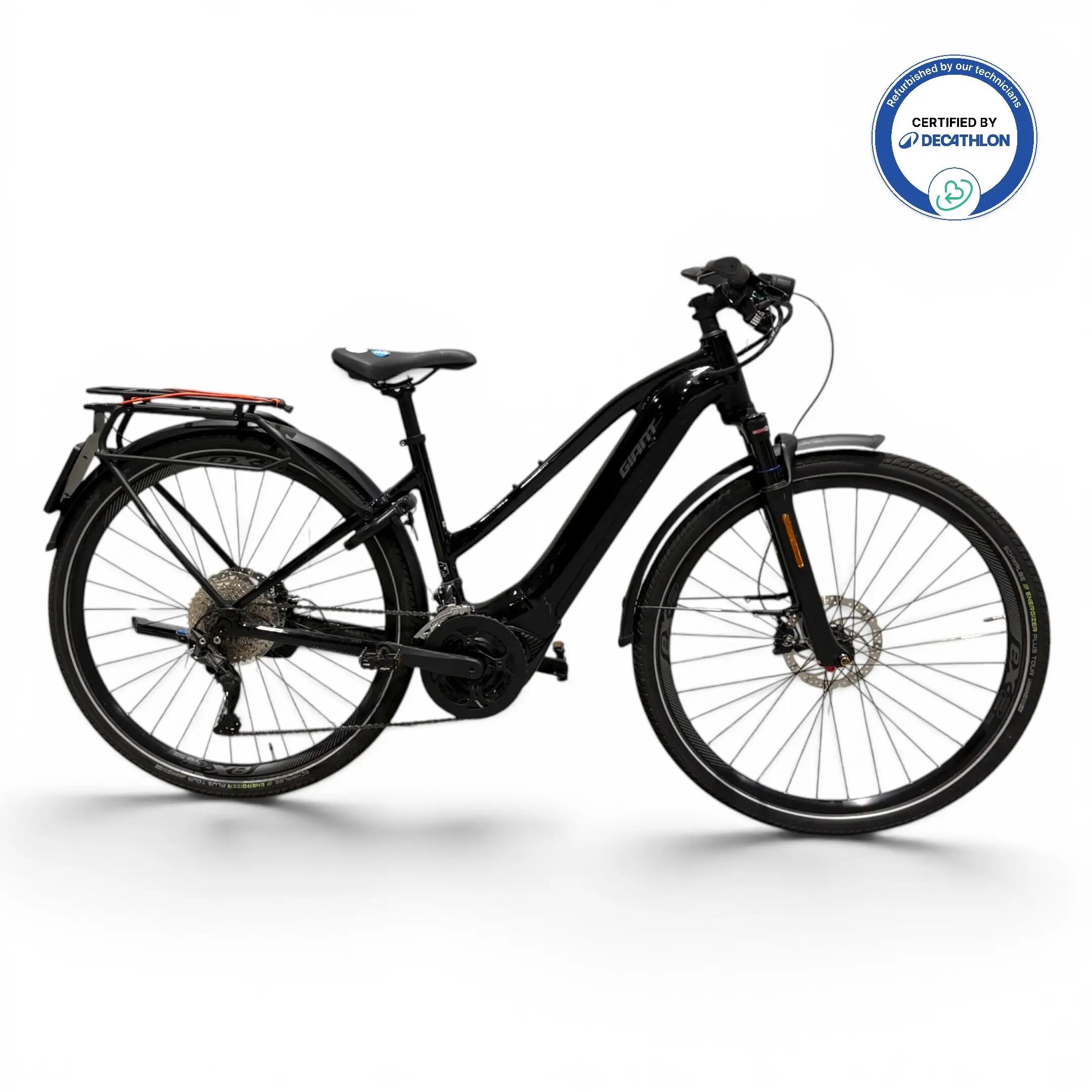 Tweedehands - Speed pedelec fiets - Giant Explorer E+1 Stagger 1/7