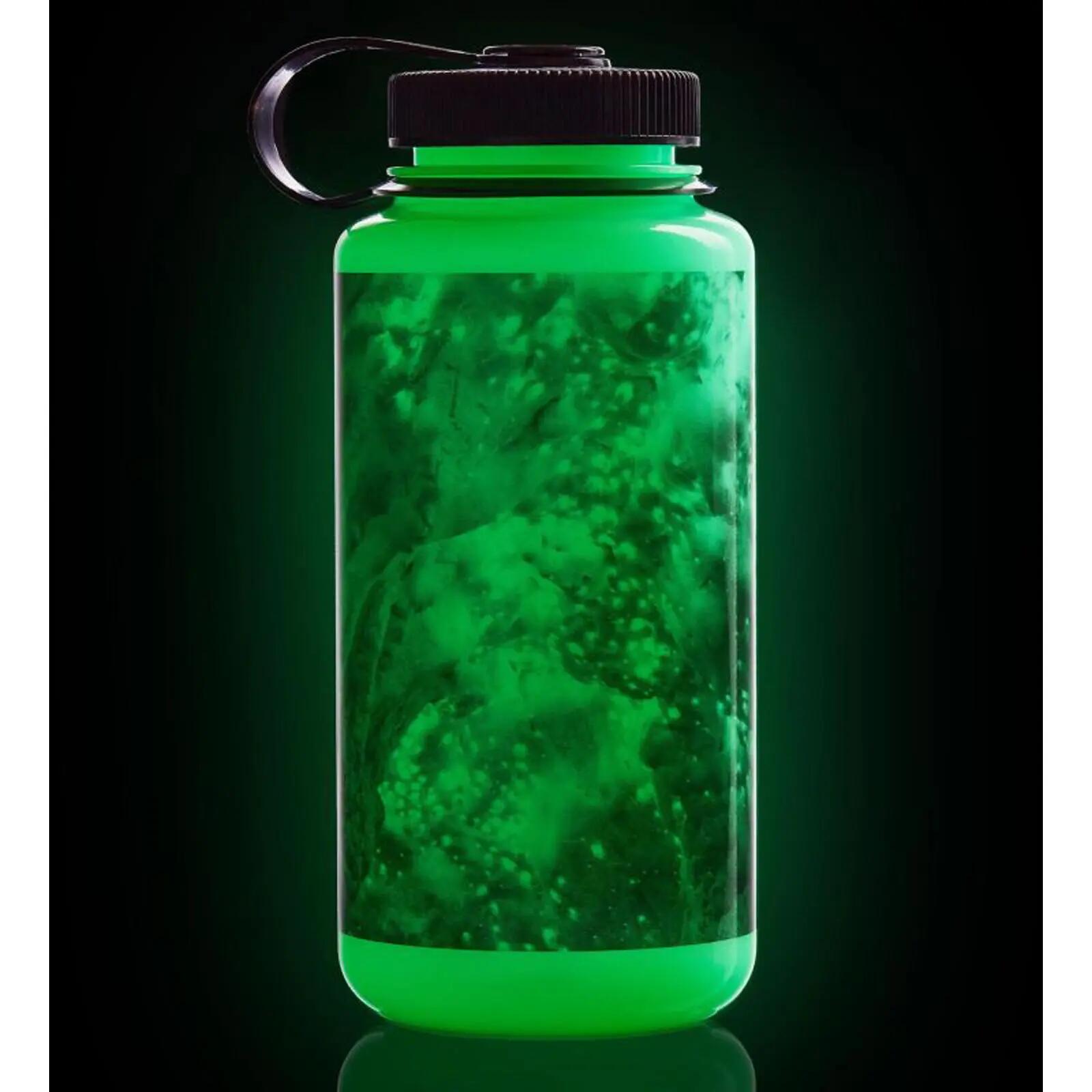 Trinkflasche Weithals Glow Sustain 1 Liter schwarz-worms 4/7