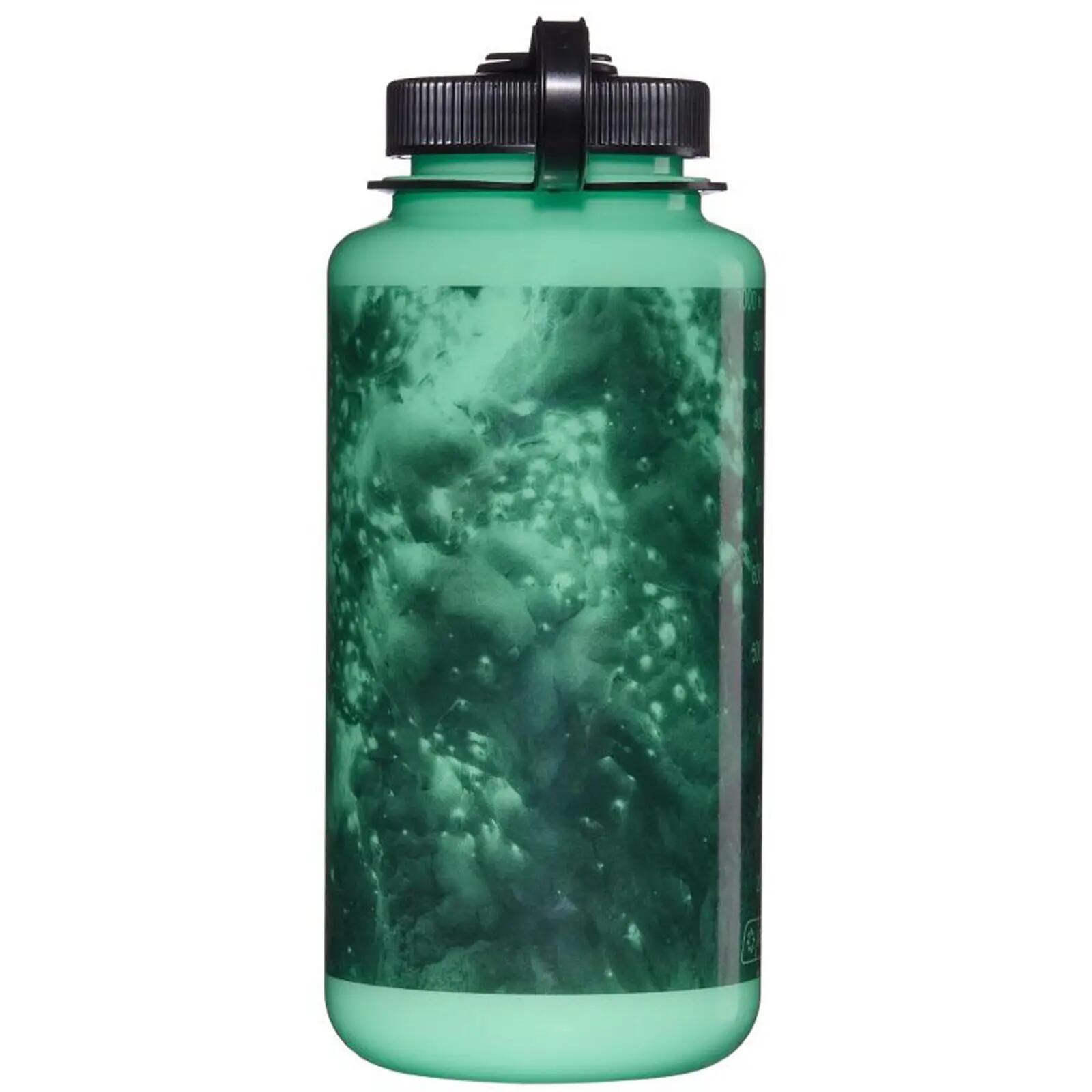 Trinkflasche Weithals Glow Sustain 1 Liter schwarz-worms 3/7