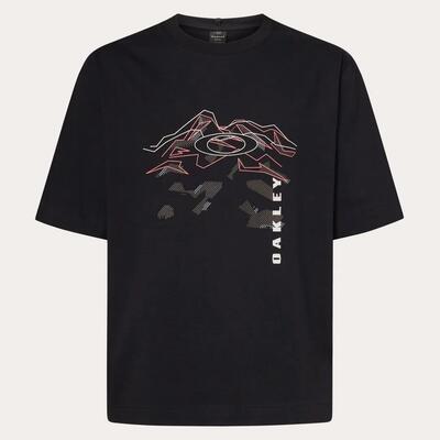 Oakley mtn ridge heren t-shirt zwart maat l