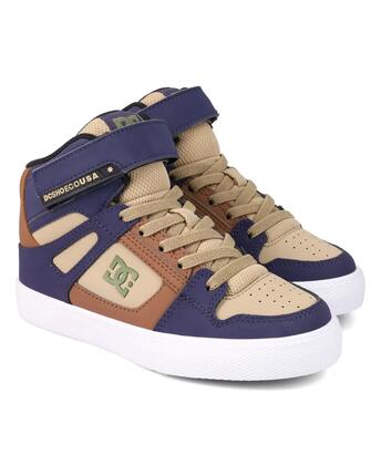 Chaussures en cuir montantes PURE HIGH-TOP EV Noir Garçon