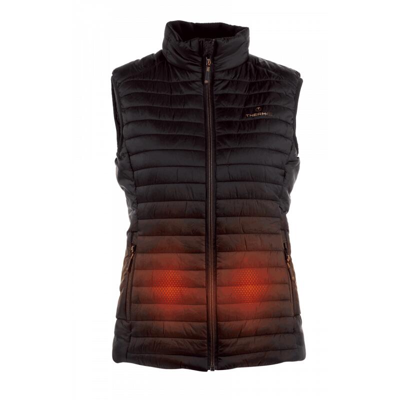 Chaleco calefactable para hombre y mujer, chaqueta calefactora con USB,  ropa térmica, chaleco de caza, chaqueta