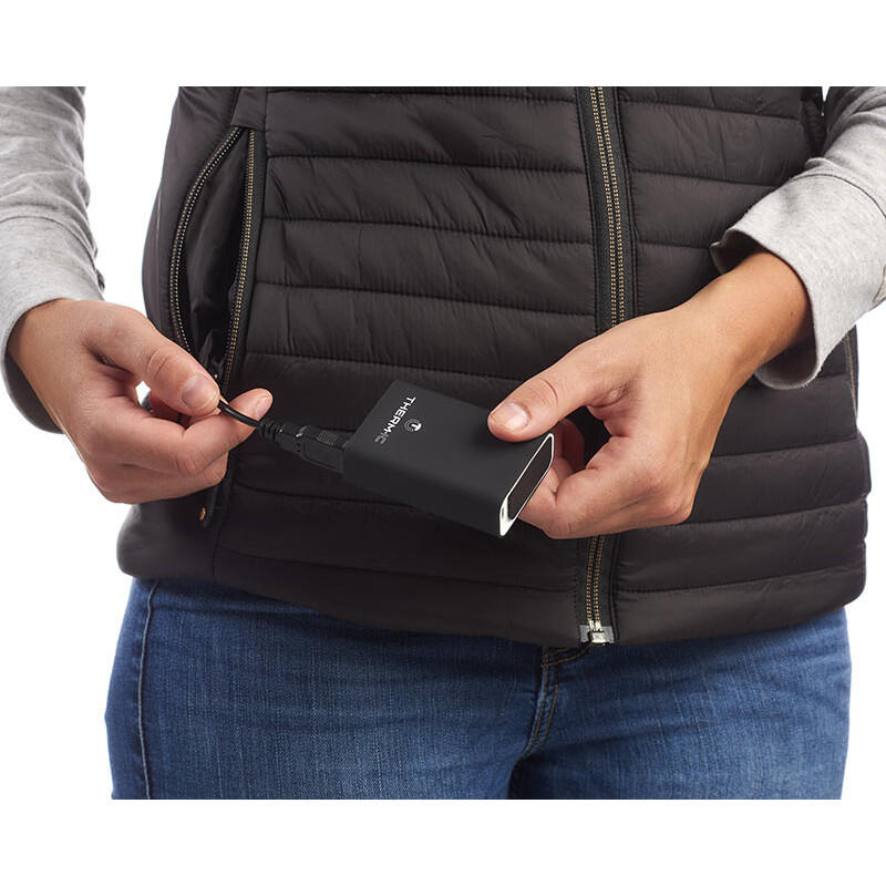 Verwarmd en lichtgewicht jas voor dames met bluetooth - Set PowerVest Heat