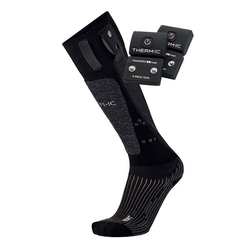 Pack 1 Paar beheizte Socken mit Akkus - Heat Uni + S-Pack 1200