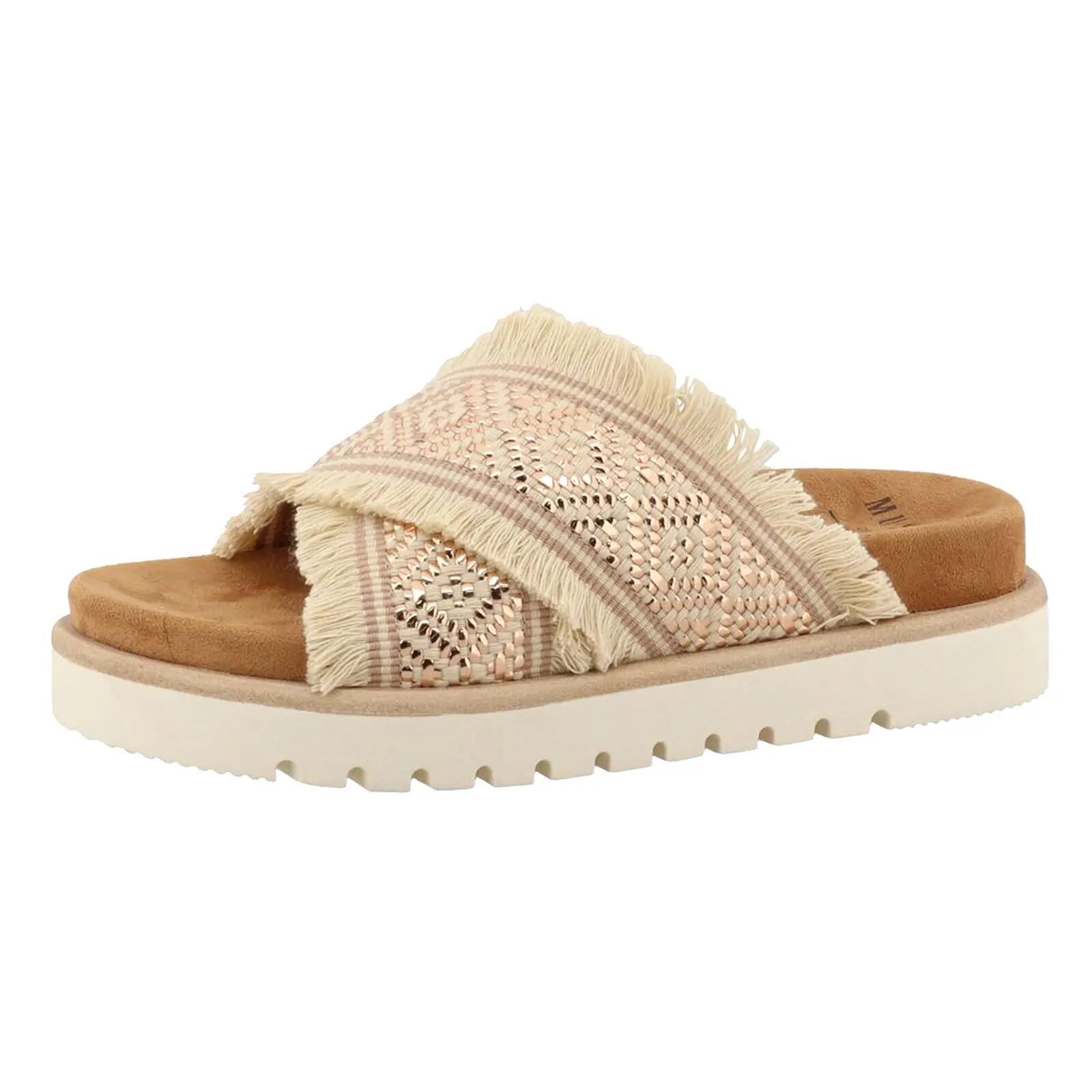 Pantolette bequem atmungsaktiv Damen - Pantolette 2/5