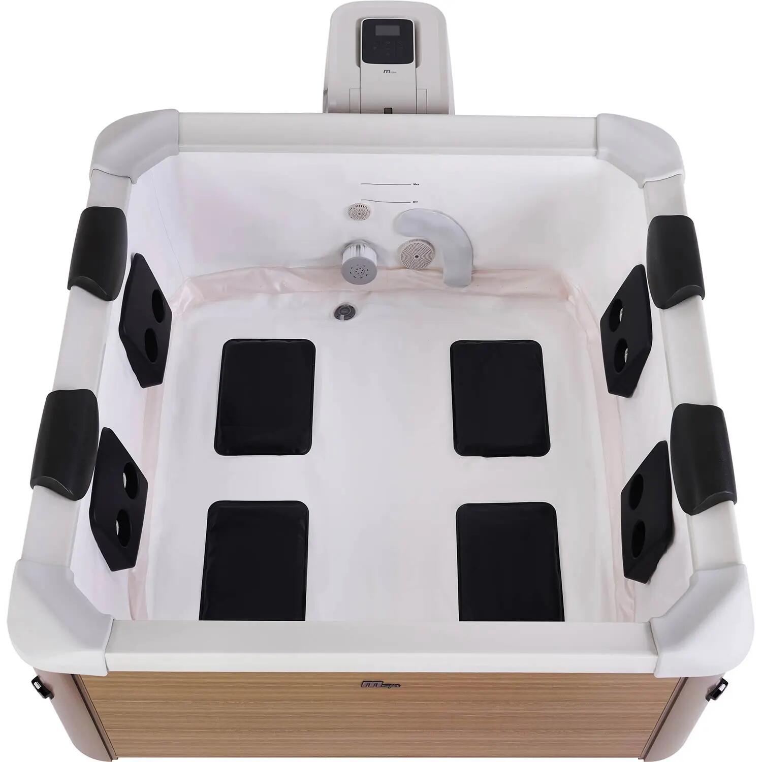 Panelowe SPA z hydromasażem MSpa Amber całoroczne 6 osobowe LED WIFI model 2026 3/10