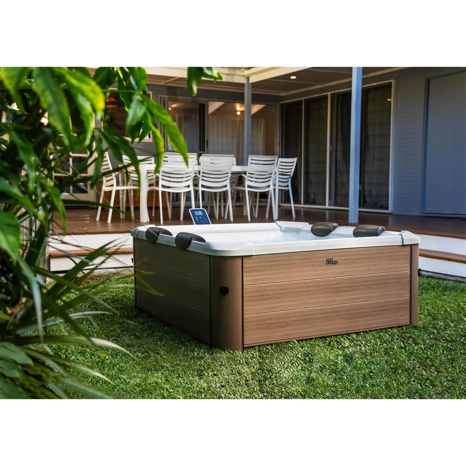 Panelowe SPA z hydromasażem MSpa Amber całoroczne 6 osobowe LED WIFI model 2026 2/10