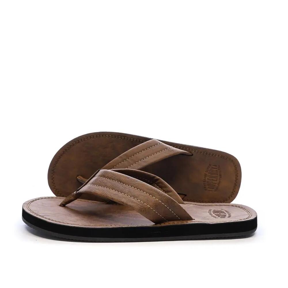 Superdry Men's Vintage Brown Flip Flops
