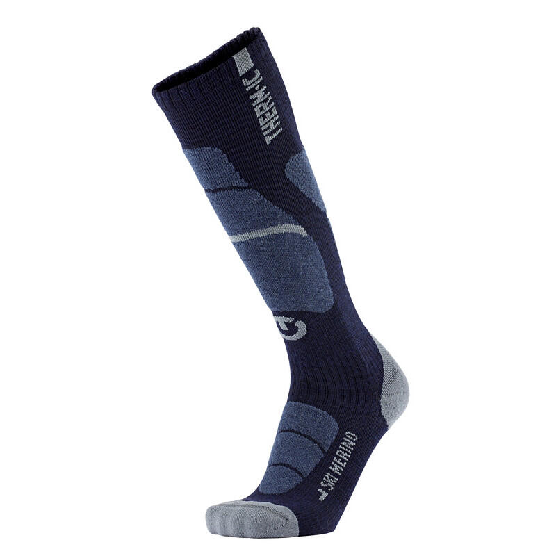 Chaussette de ski chaude et douce en laine mérinos pour homme - Ski Merino Men 2/4