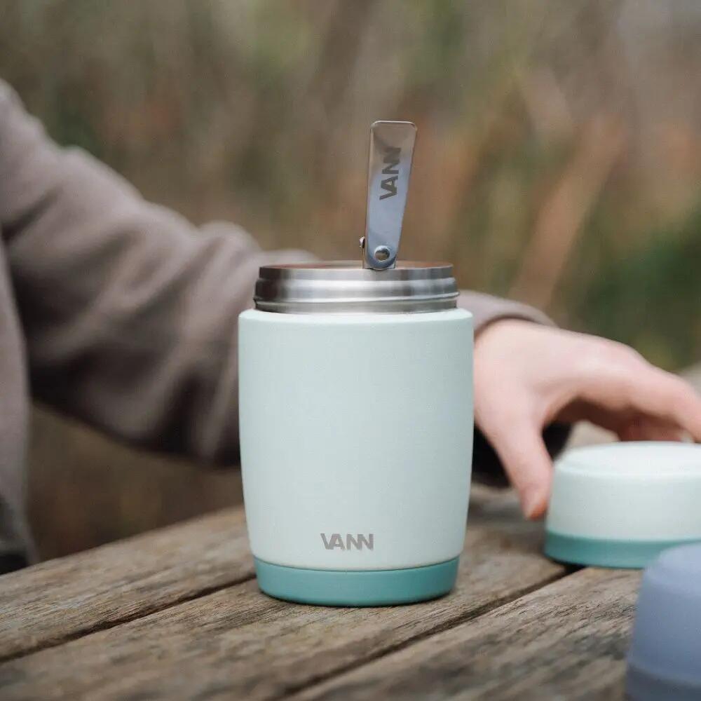 RVS lunchpot - Lunchpot 450 ml - thermos, lekvrij 11/12