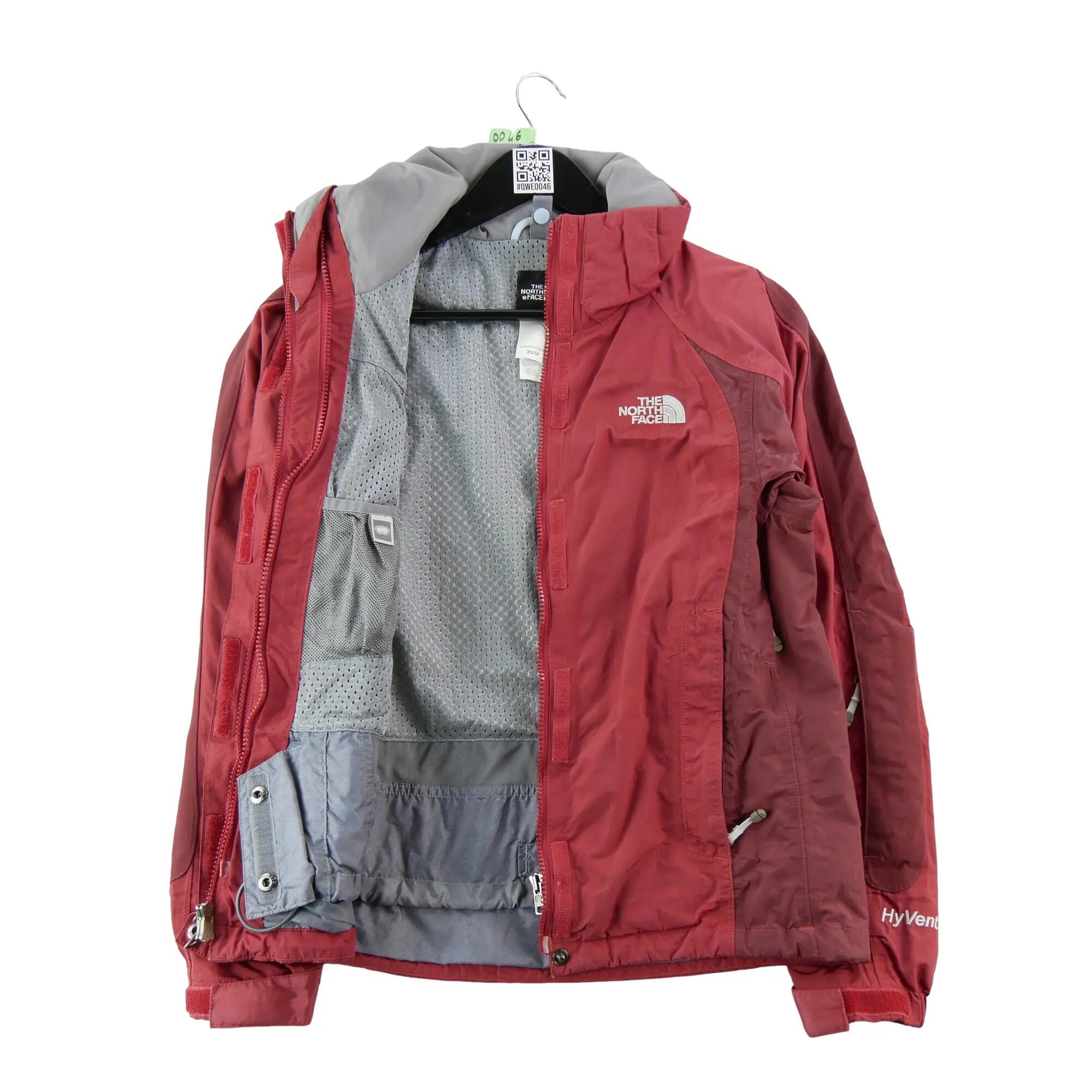 Second life - Parka damska The North Face HyVent czerwony - Stan bardzo dobry 3/6
