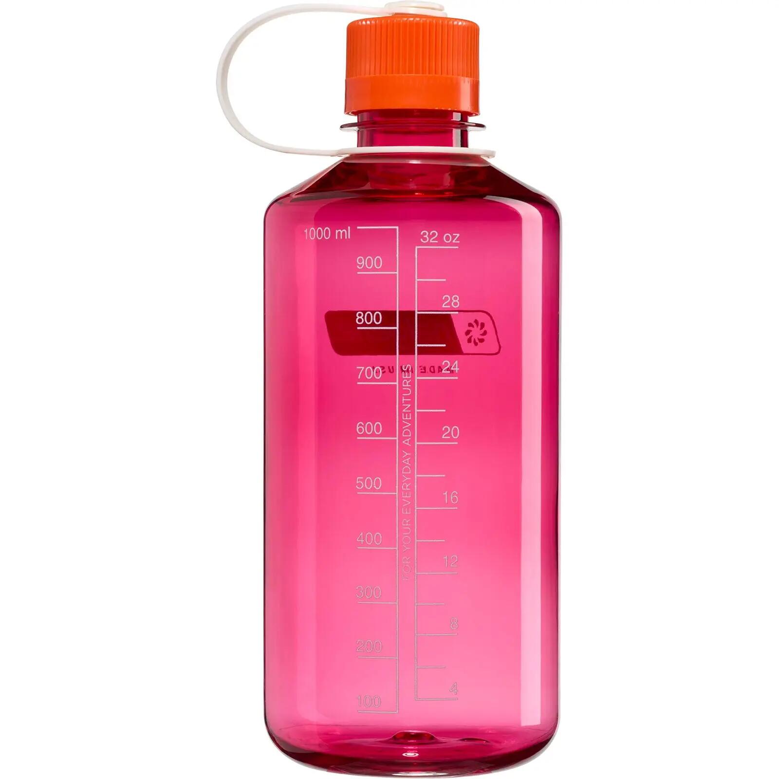 Enghals Sustain Trinkflasche 1 Liter fuchsia purple-flame 2/4