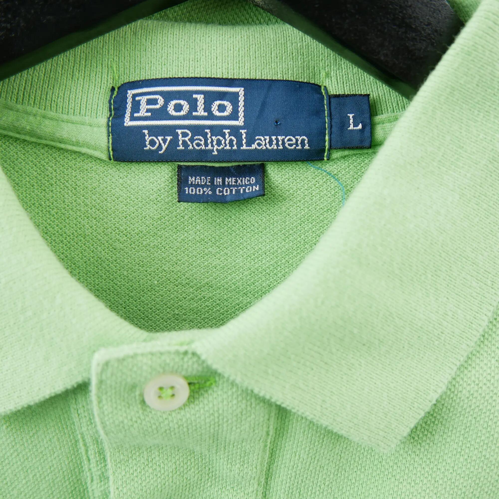 Tweedehands - Polo Ralph Lauren korte mouwen heren groen - Zeer goede staat 6/6