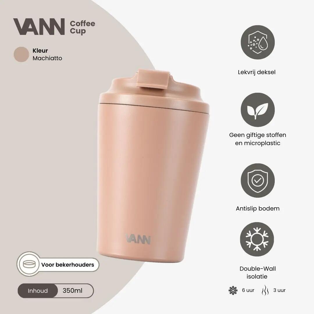 RVS koffiebeker to go - Koffiebeker 350 ml - Macchiato 2/9