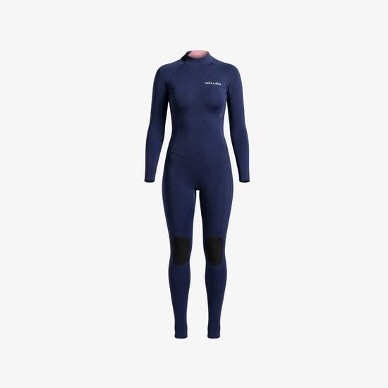 Combinaison Premium 3/2mm Haute Performance Surf Femme - Bleu Marine