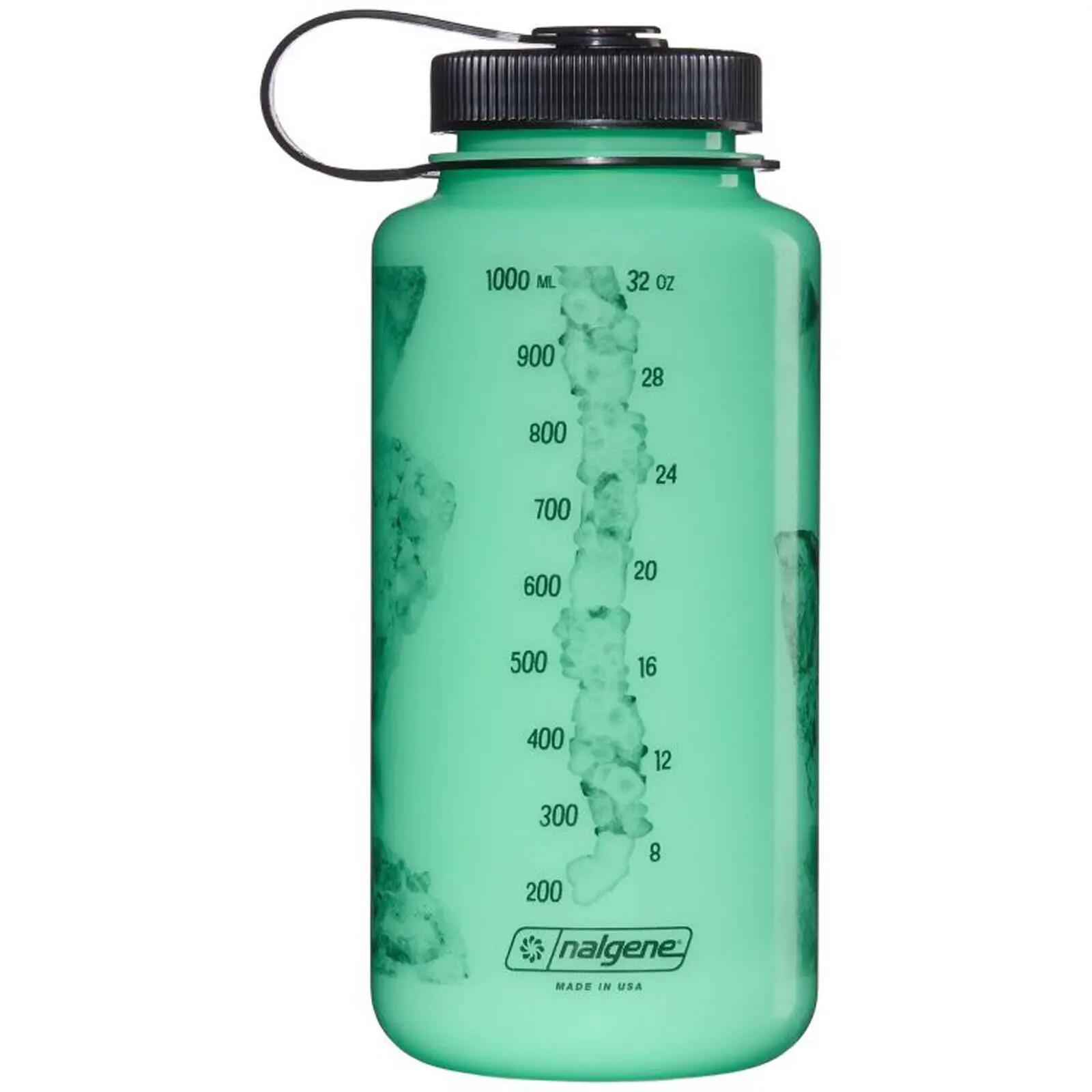 Trinkflasche Weithals Glow Sustain 1 Liter schwarz-crystals 2/4
