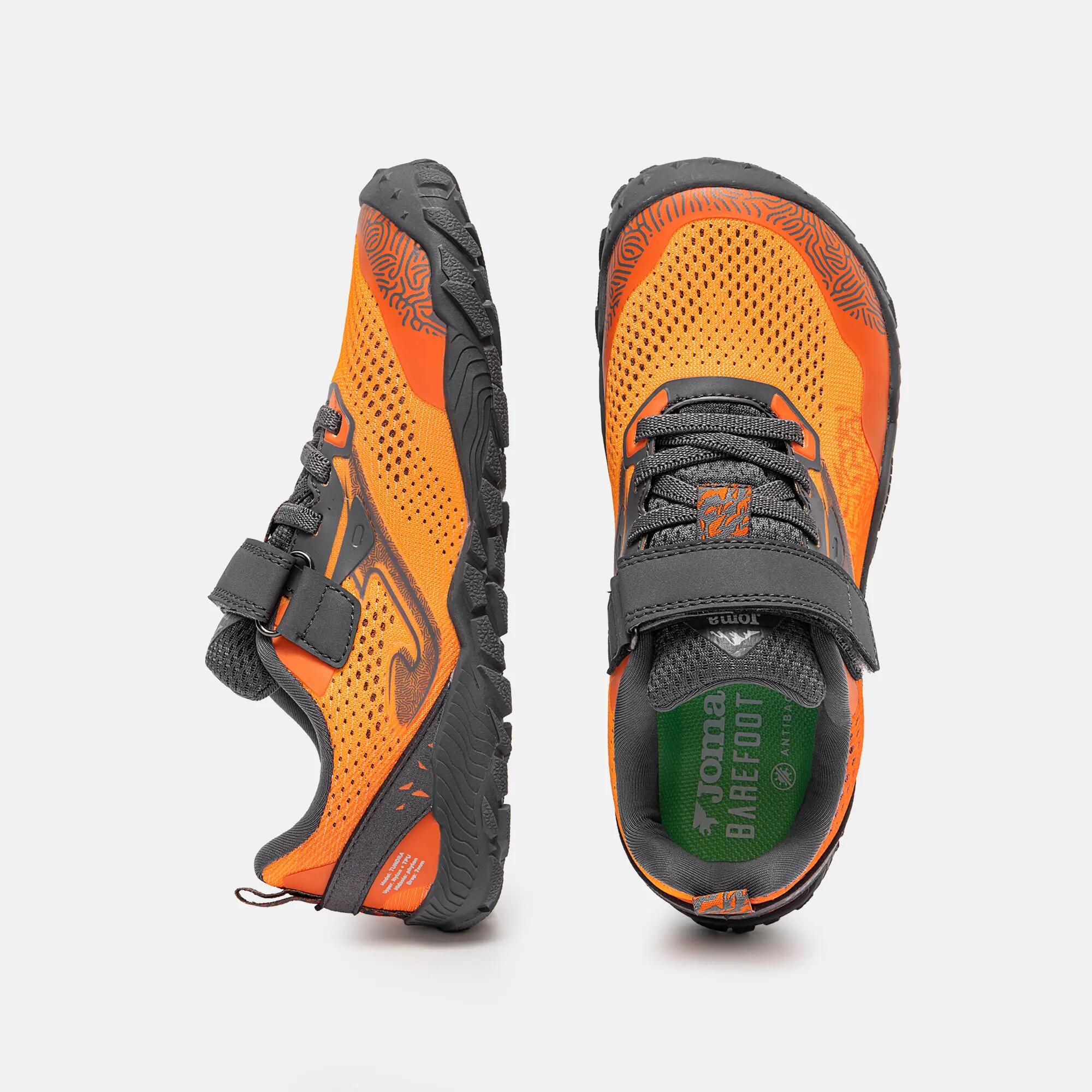 Buty JOMA BFTUNJW2608V TUNDRA JUNIOR BAREFOOT Pomarańczowy 4/5