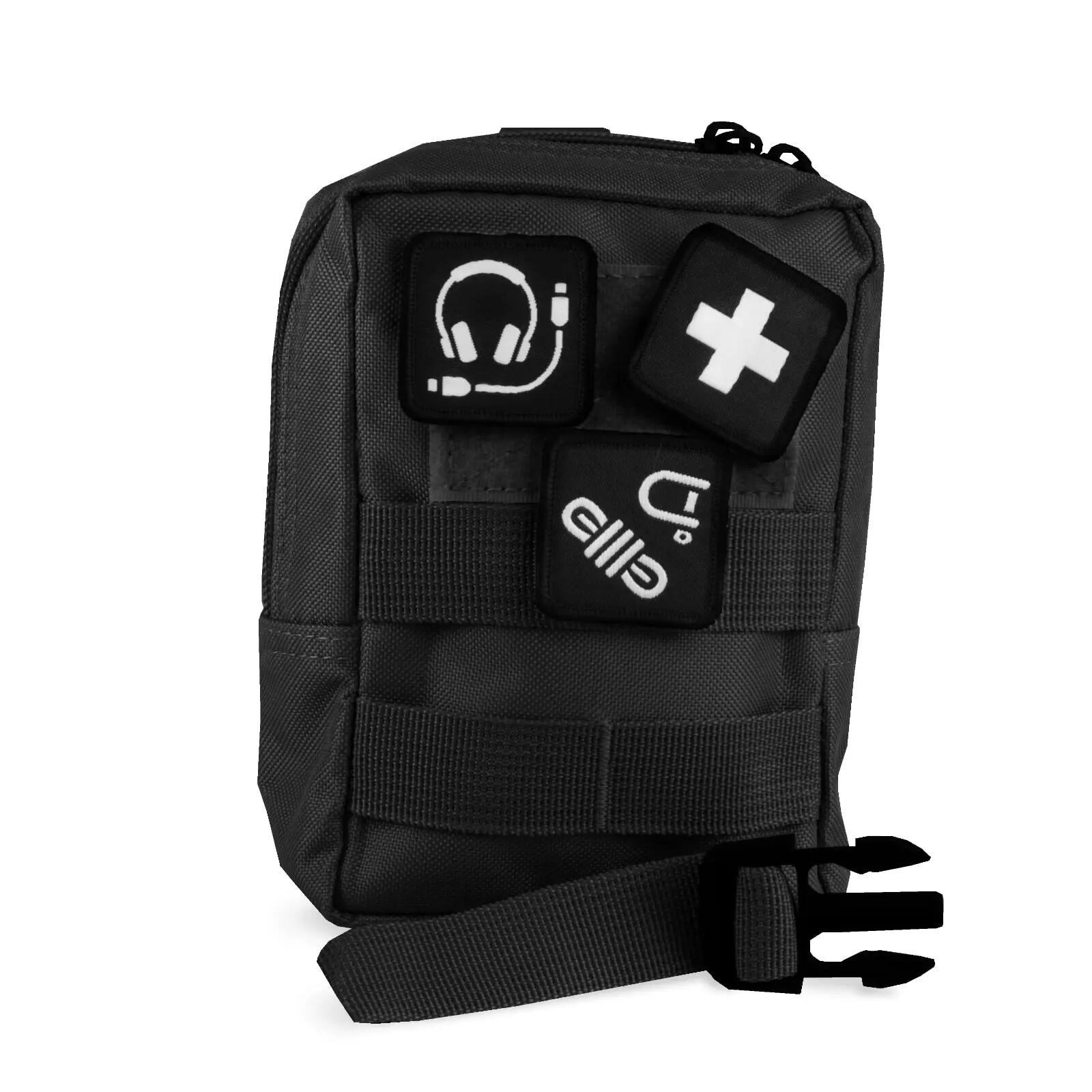 Bolsa tática universal OFFLANDER Molle com velcro, preta 2/6
