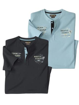 Le Lot de 2 Tee-Shirts Palm Club