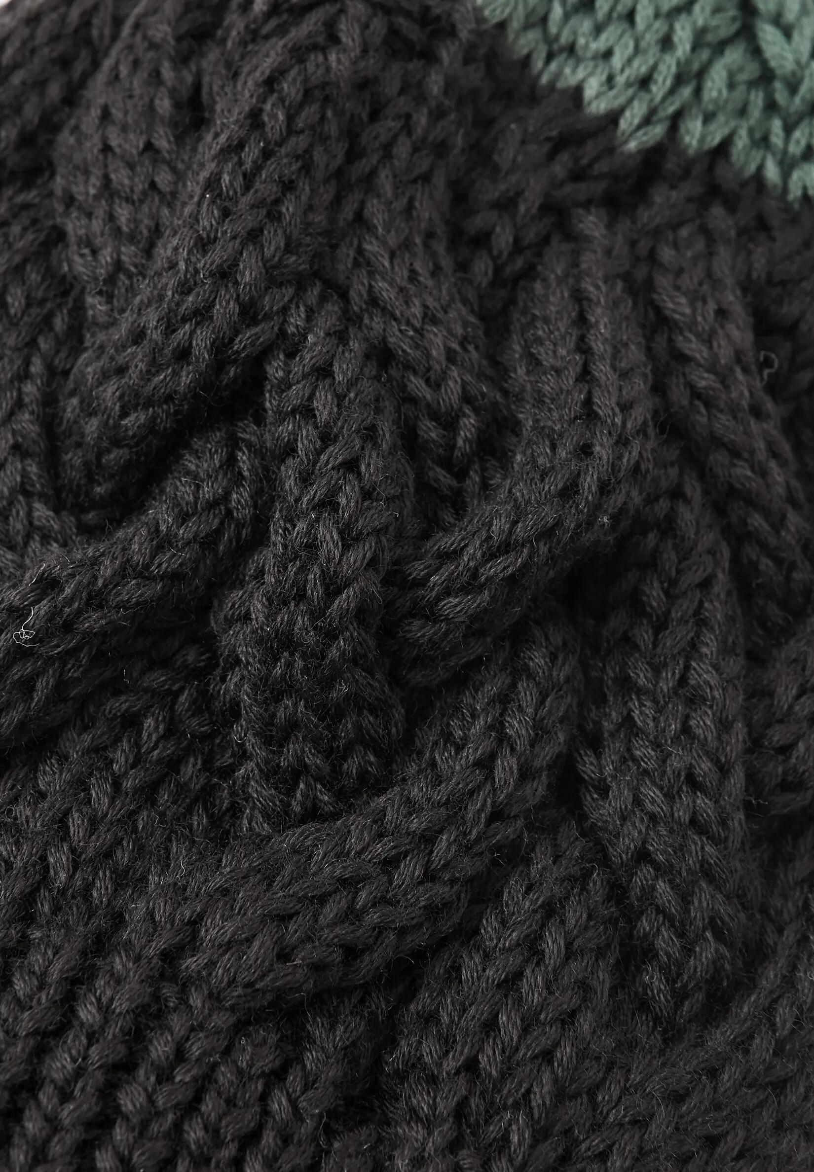Strickmütze Hinlopen - winddichte Einsätze an den Ohren 3/4