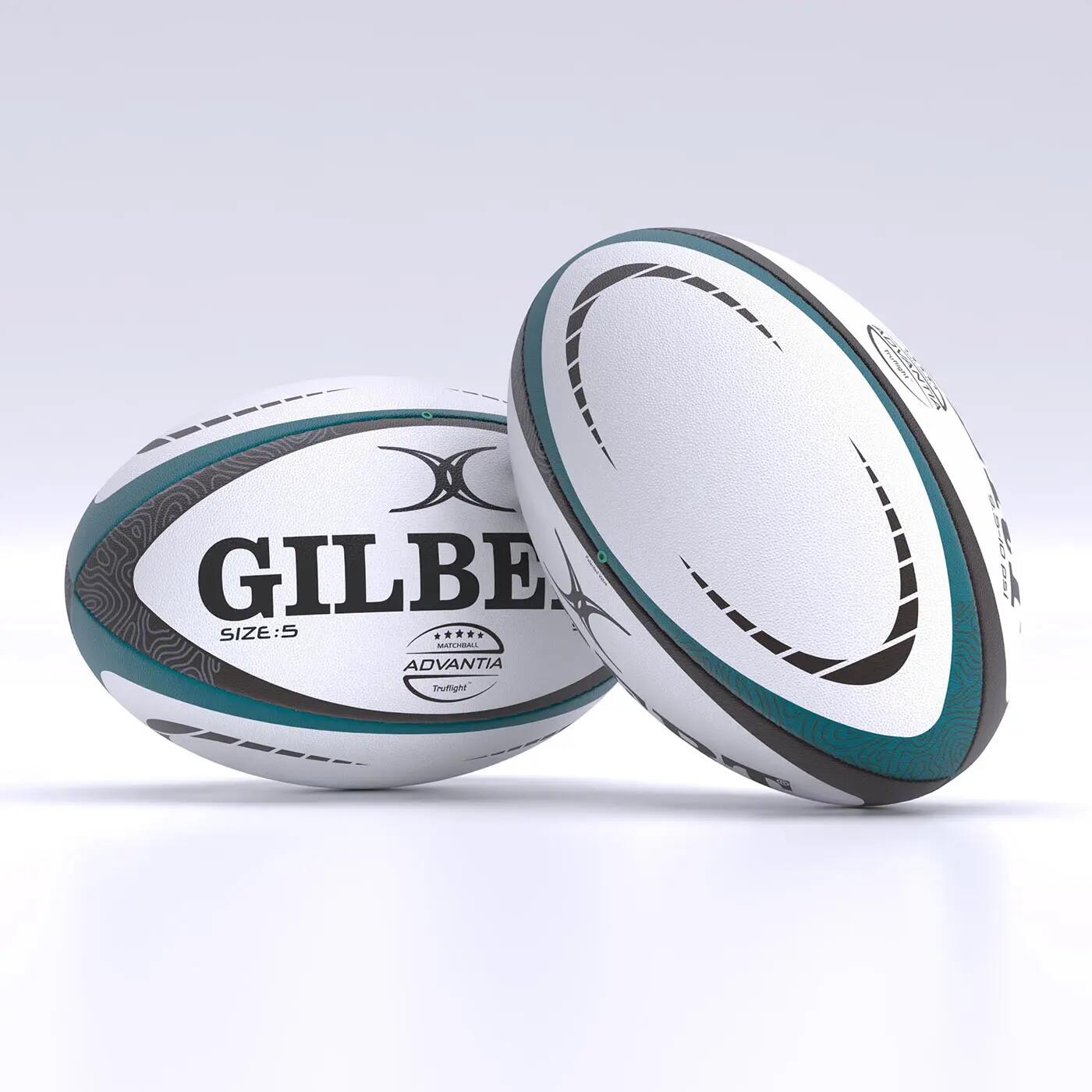 Advantia Gilbert Rugby Matchball Größe 5 2/3