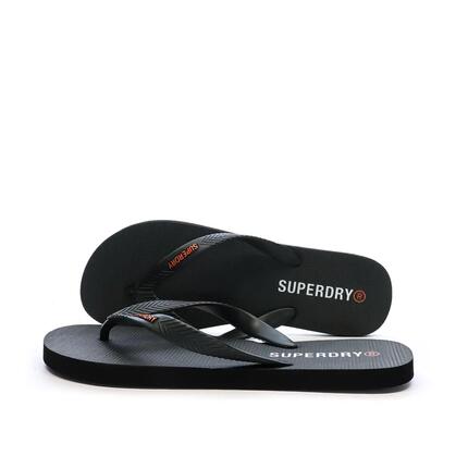 Superdry Core Essential Flip Flops für Herren, Schwarz