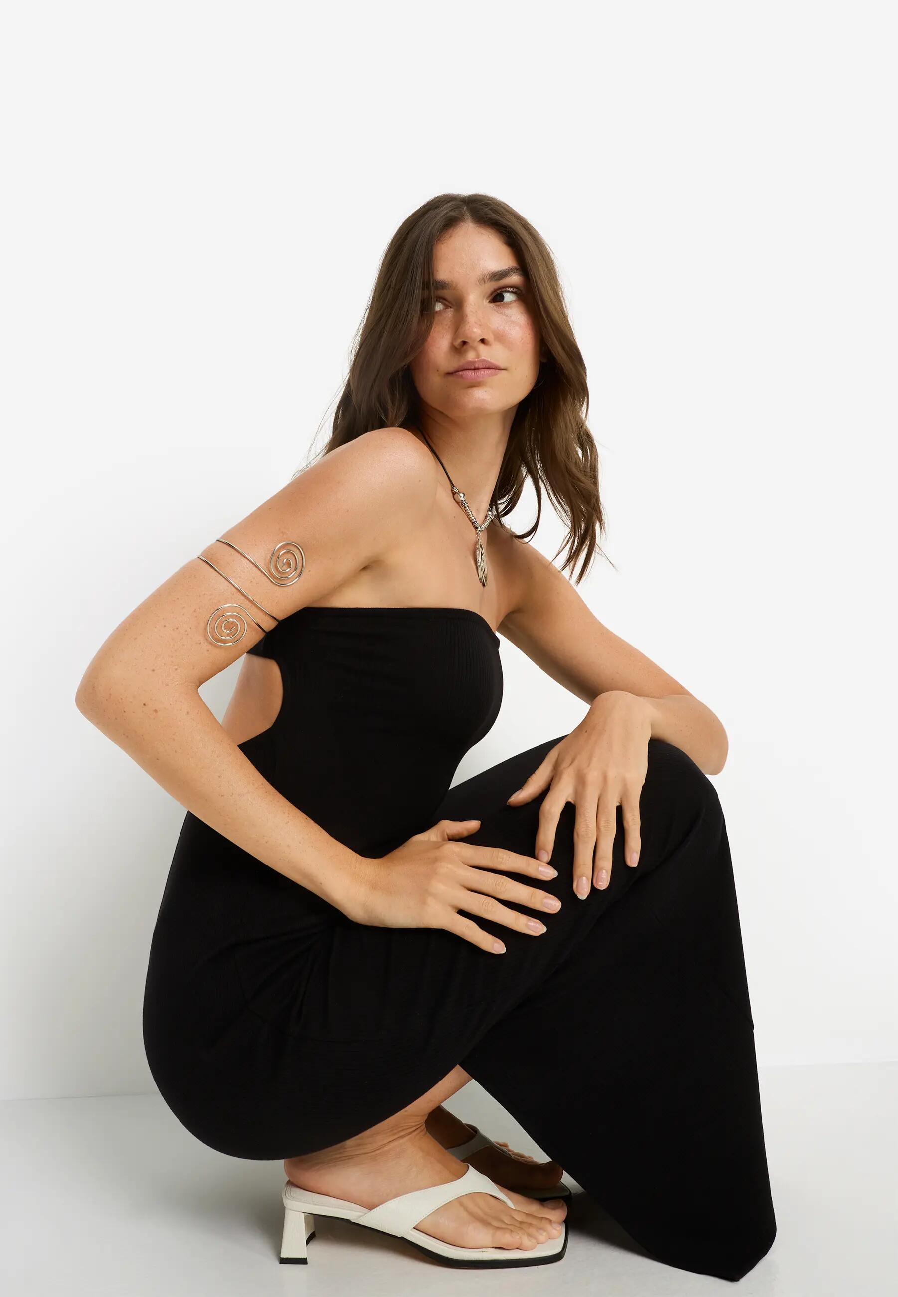 Damen Bandeaukleid 6/6