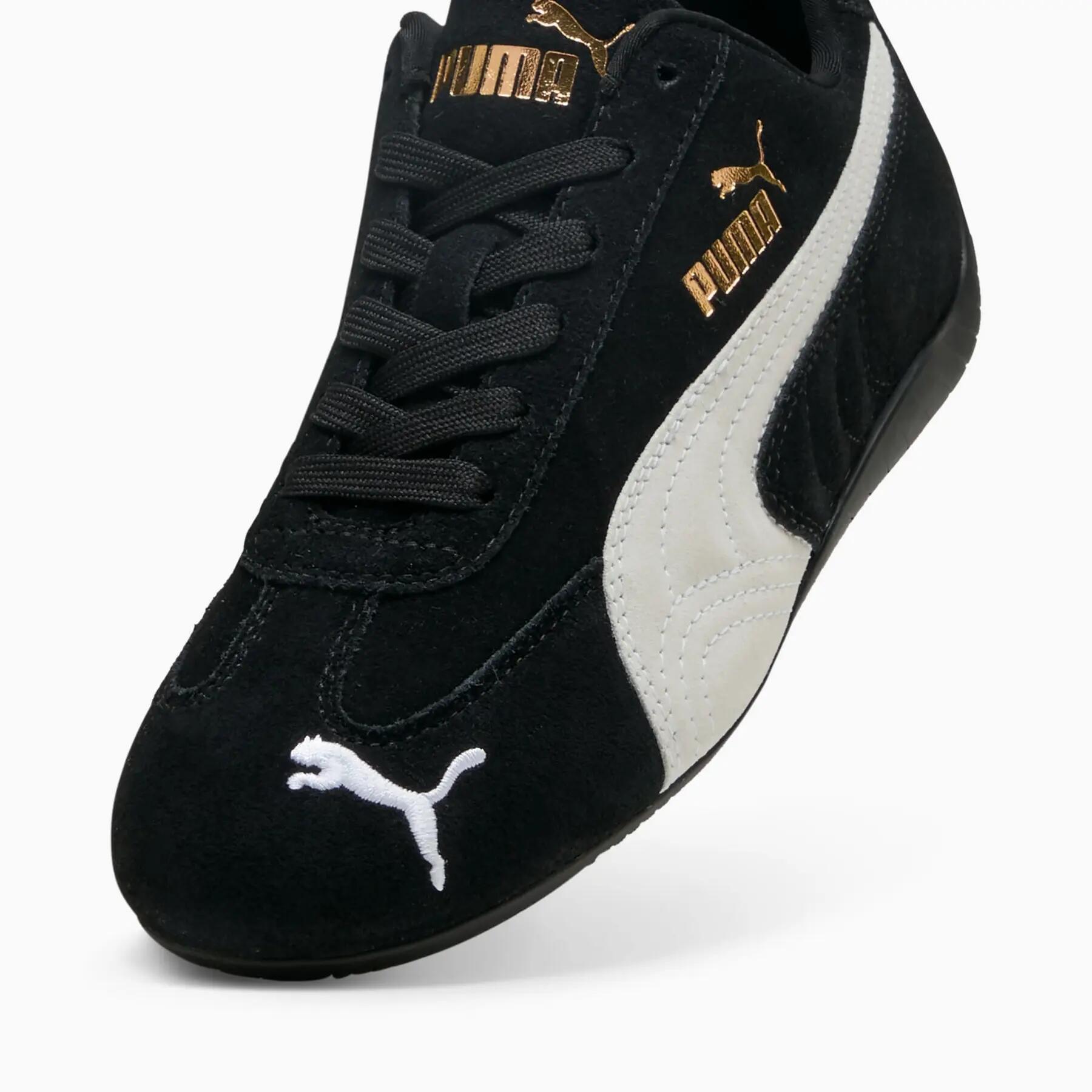 Tênis esportivo infantil Puma SPEEDCAT OG JR preto 40169801 tamanho 37,5 5/7