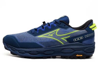 Trail schoenen mizuno wave mujin 11 bleue