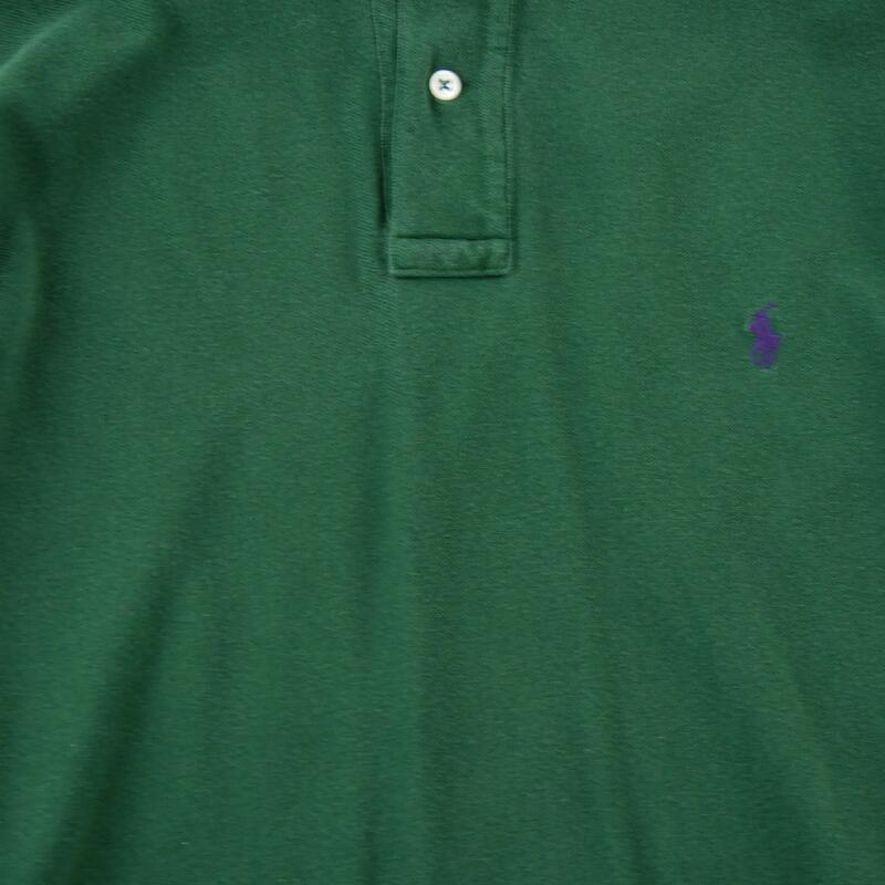 Second life - Polo Polo Ralph Lauren bărbați mânecă lungă verde - Foarte bun