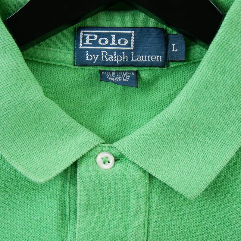 Second life - Tricou polo bărbați Polo Ralph Lauren mânecă scurtă verde - Ca nou