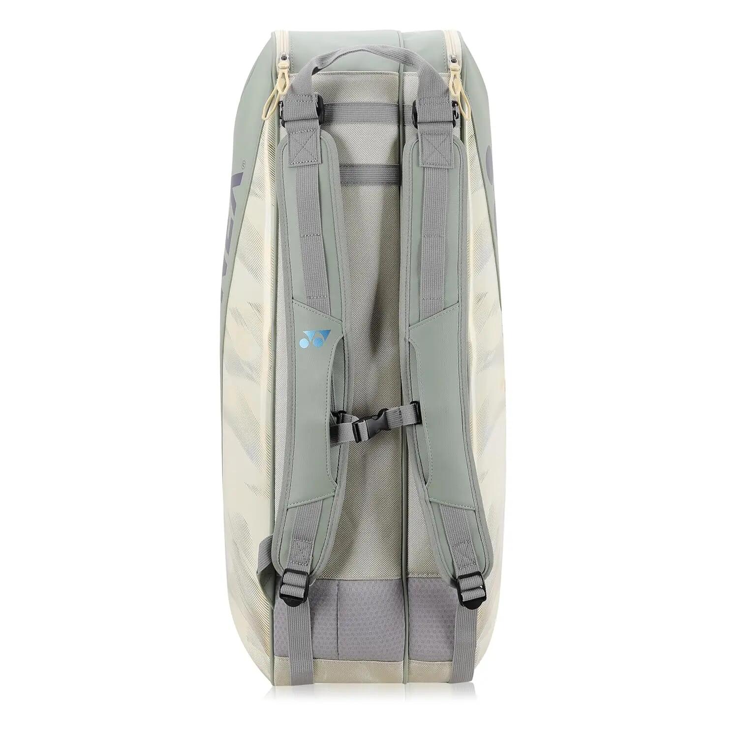 Yonex Racquet Kitbag BA02626EX | Expert Racquet Bag for Badminton Tennis Squash | Smoke Green -  4