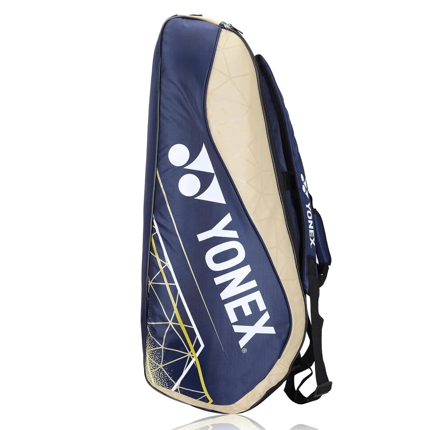 YONEX Badminton Racquet Bag ACE2 0129 BT9 | 9 Racquet Comaprtment|Wide Shoe Packet | Pageant Blue Moth -  5