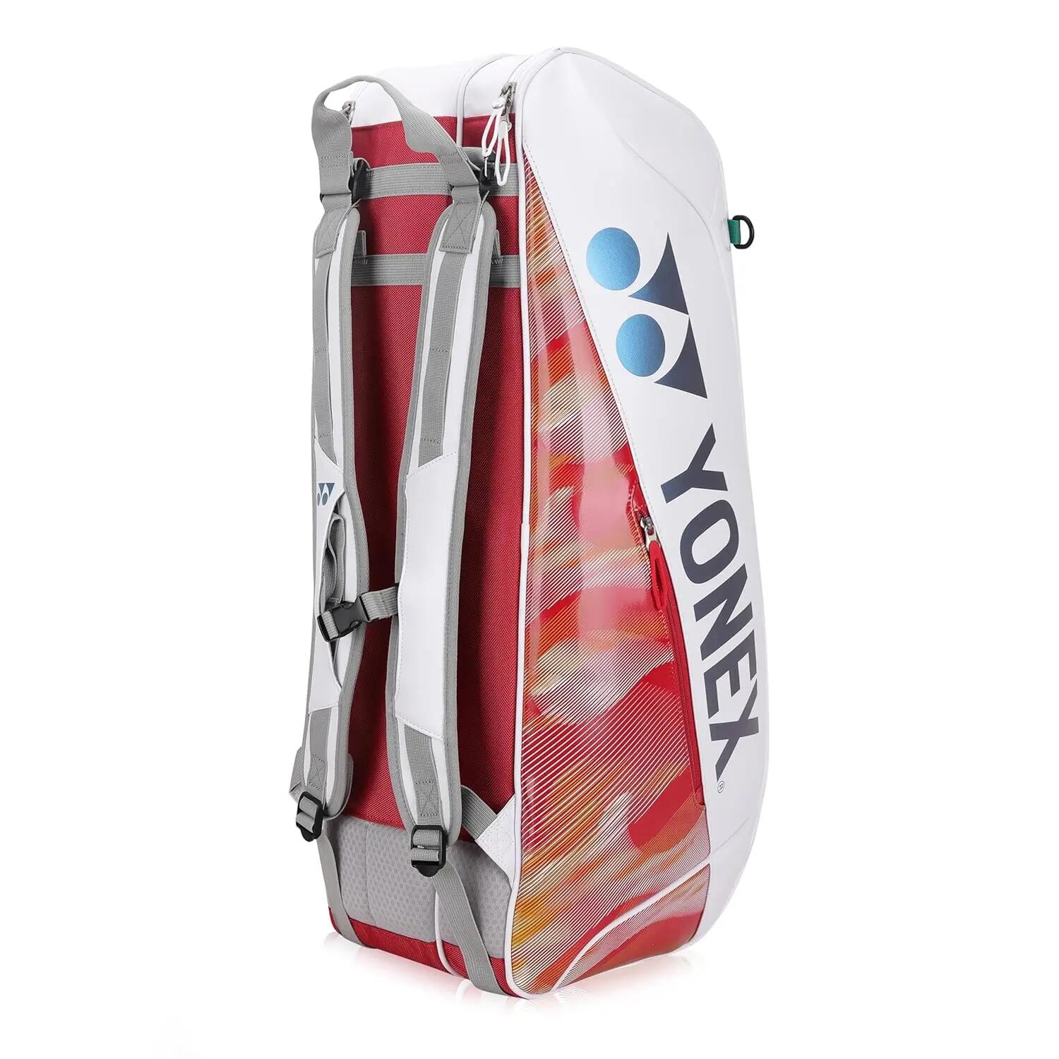 Yonex Racquet Kitbag BA02626EX | Expert Racquet Bag for Badminton Tennis Squash | White -  3