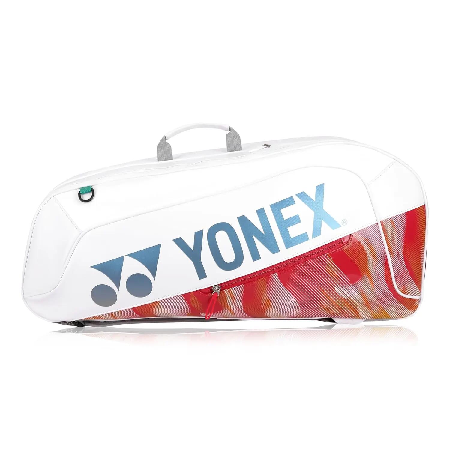 Yonex Racquet Kitbag BA02626EX | Expert Racquet Bag for Badminton Tennis Squash | White -  2