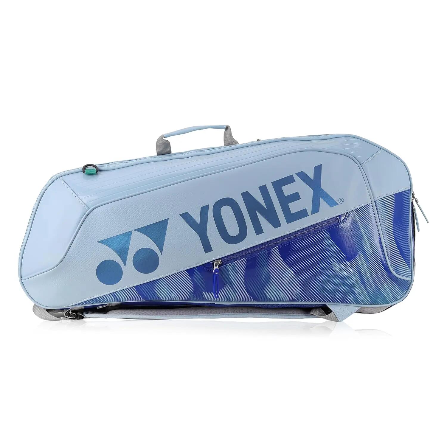 Yonex Racquet Kitbag BA02626EX | Expert Racquet Bag for Badminton Tennis Squash | Sky Blue -  2